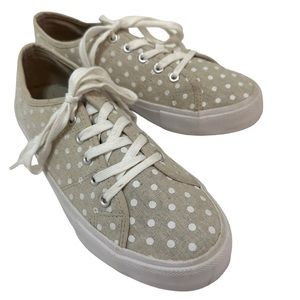 Torrid Tan Polka Dot Sneakers 9W